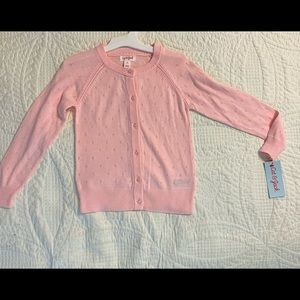 Pink Toddler Girl Cardigan